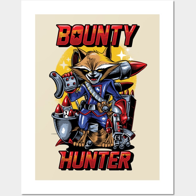 Bounty Hunter Wall Art by crizdesigner